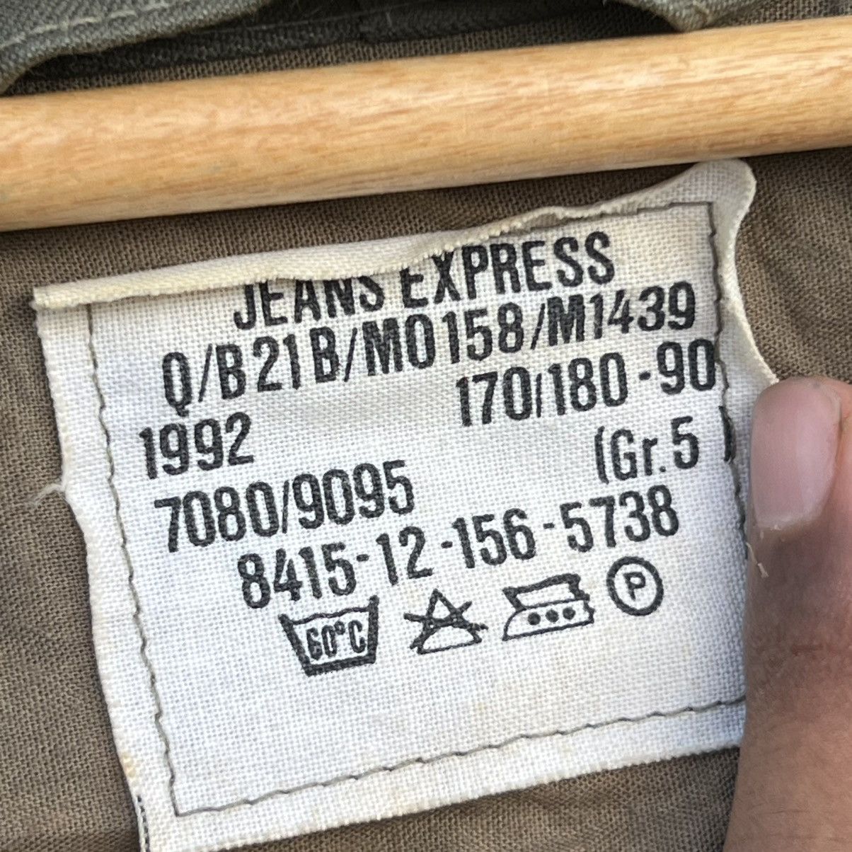 Other “VINTAGE” GERMAN ARMY FIELD PARKA JACKET MILITARY HOODED Size US L / EU 52-54 / 3 - 4 Thumbnail