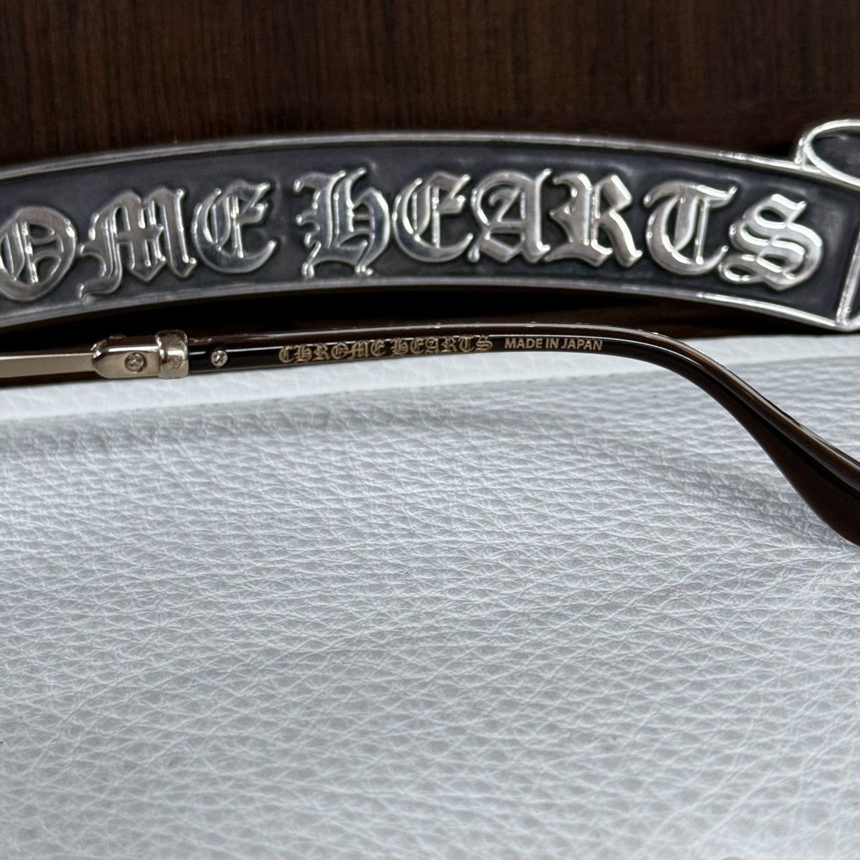 Chrome Hearts Chrome Hearts Strapadictome 1/1 ‘Murky Waters’ Sunglasses Size ONE SIZE - 5 Thumbnail
