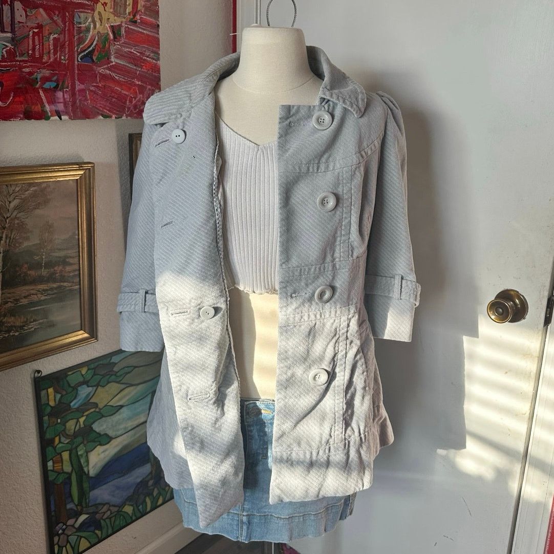 Other elevenses gray corduroy button up coat Size M / US 6-8 / IT 42-44 - 1 Thumbnail