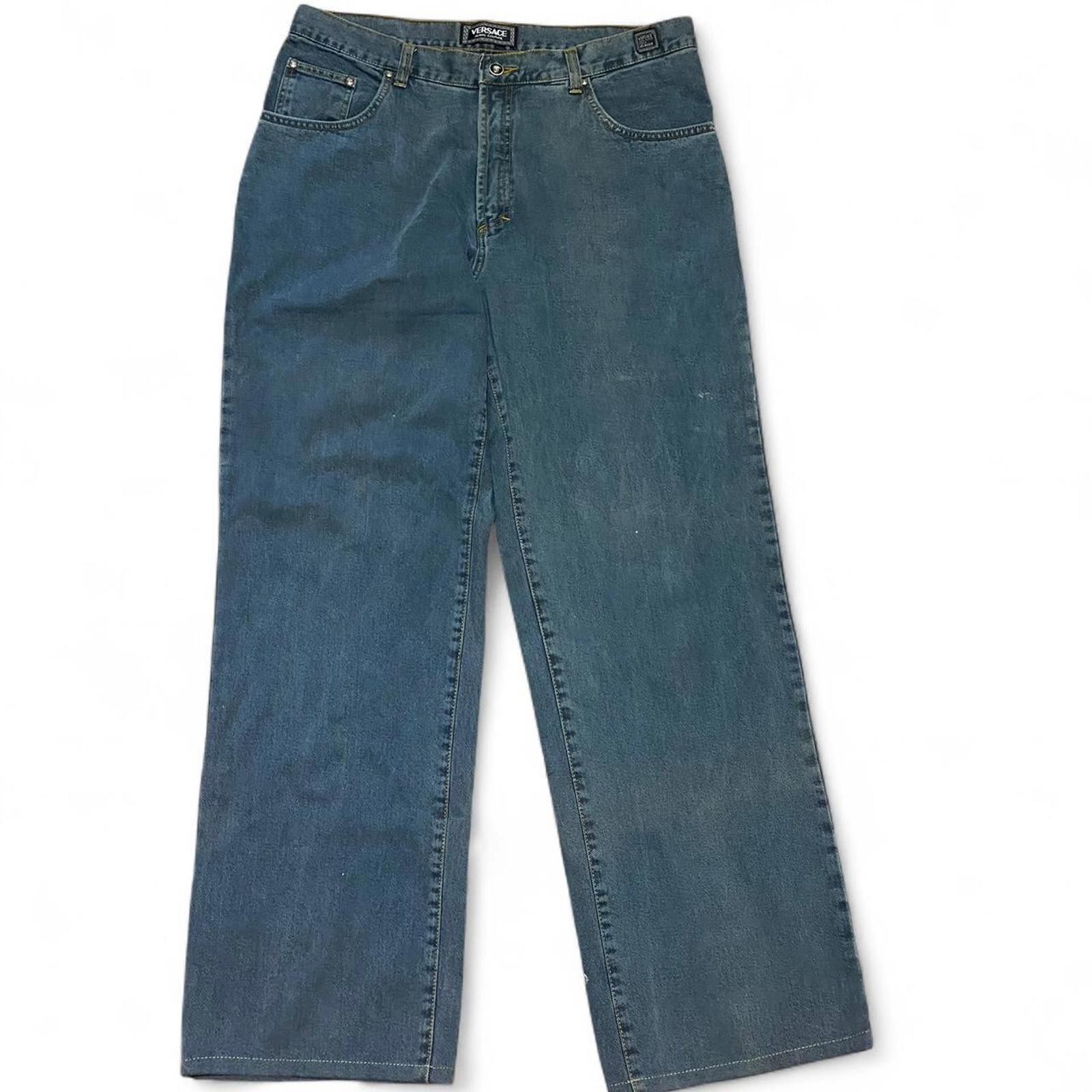 Versace Versace Men's Blue Denim Jeans Size US 32 / EU 48 - 1 Thumbnail