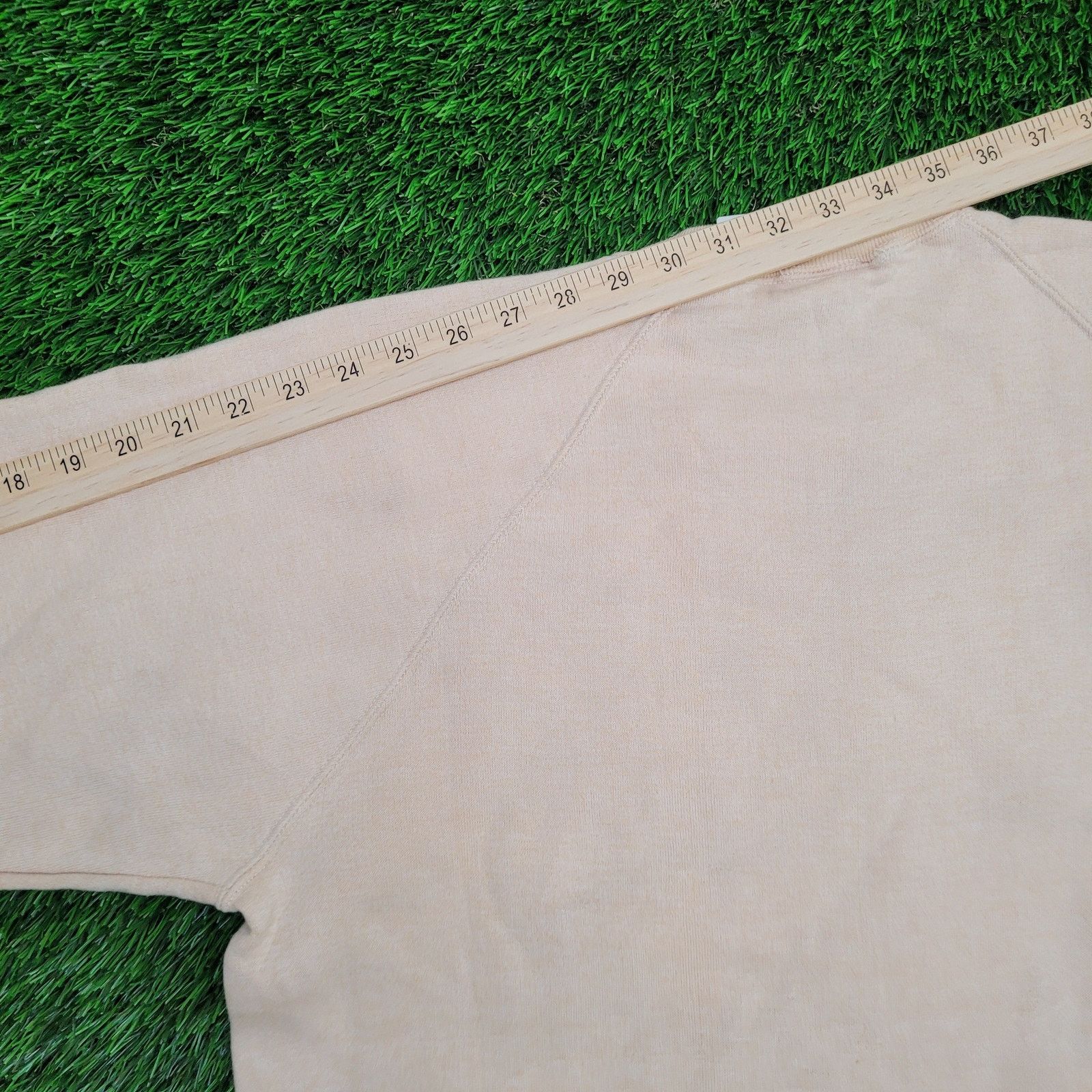 Vintage Vintage 80s Denver Sweatshirt Womens L/XL 21x24 Beige Peach Size XL / US 12-14 / IT 48-50 - 5 Thumbnail
