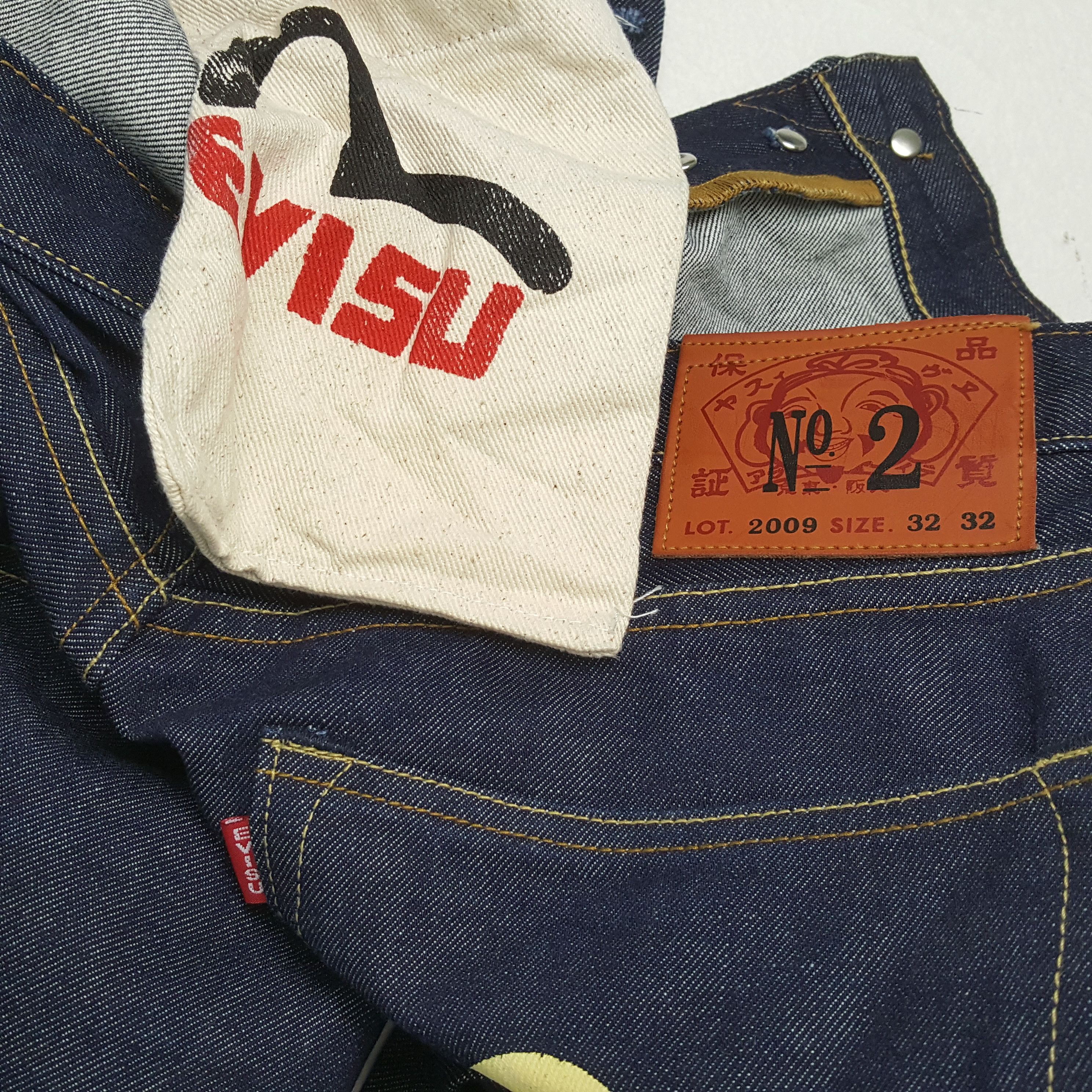 Japanese Brand × Vintage EVISU Japanese Brand Streetwear Custom Daicock Jeans Size US 32 / EU 48 - 15 Thumbnail