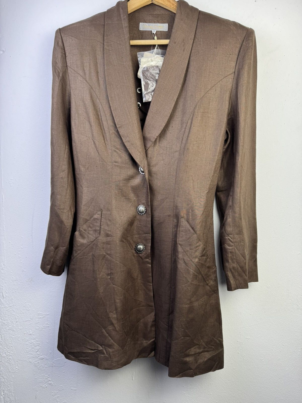 Chantal Thomass Vintage Chantal Thomass Coat Jacket Size M / US 6-8 / IT 42-44 - 3 Thumbnail