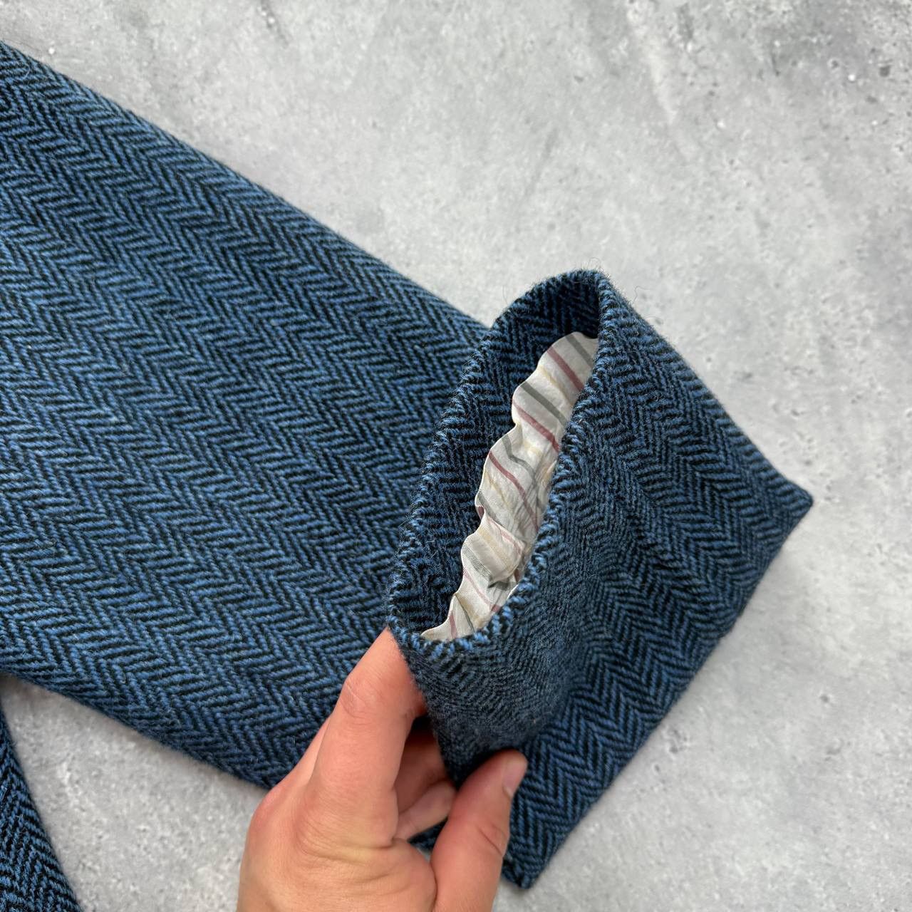 Harris Tweed Peter Christian Blue Harris Tweed Chore Jacket Size L Size US L / EU 52-54 / 3 - 18 Thumbnail