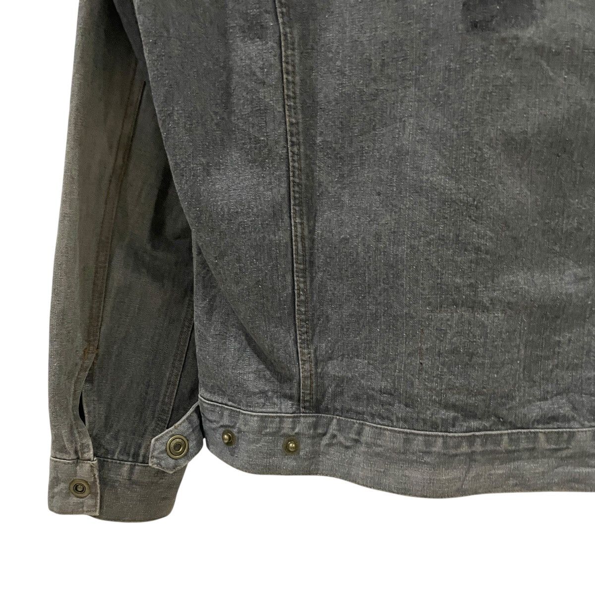 PPFM Vintage 90s PPFM Ch!c Sediotinaries Skulls Denim Jacket Size US M / EU 48-50 / 2 - 3 Thumbnail