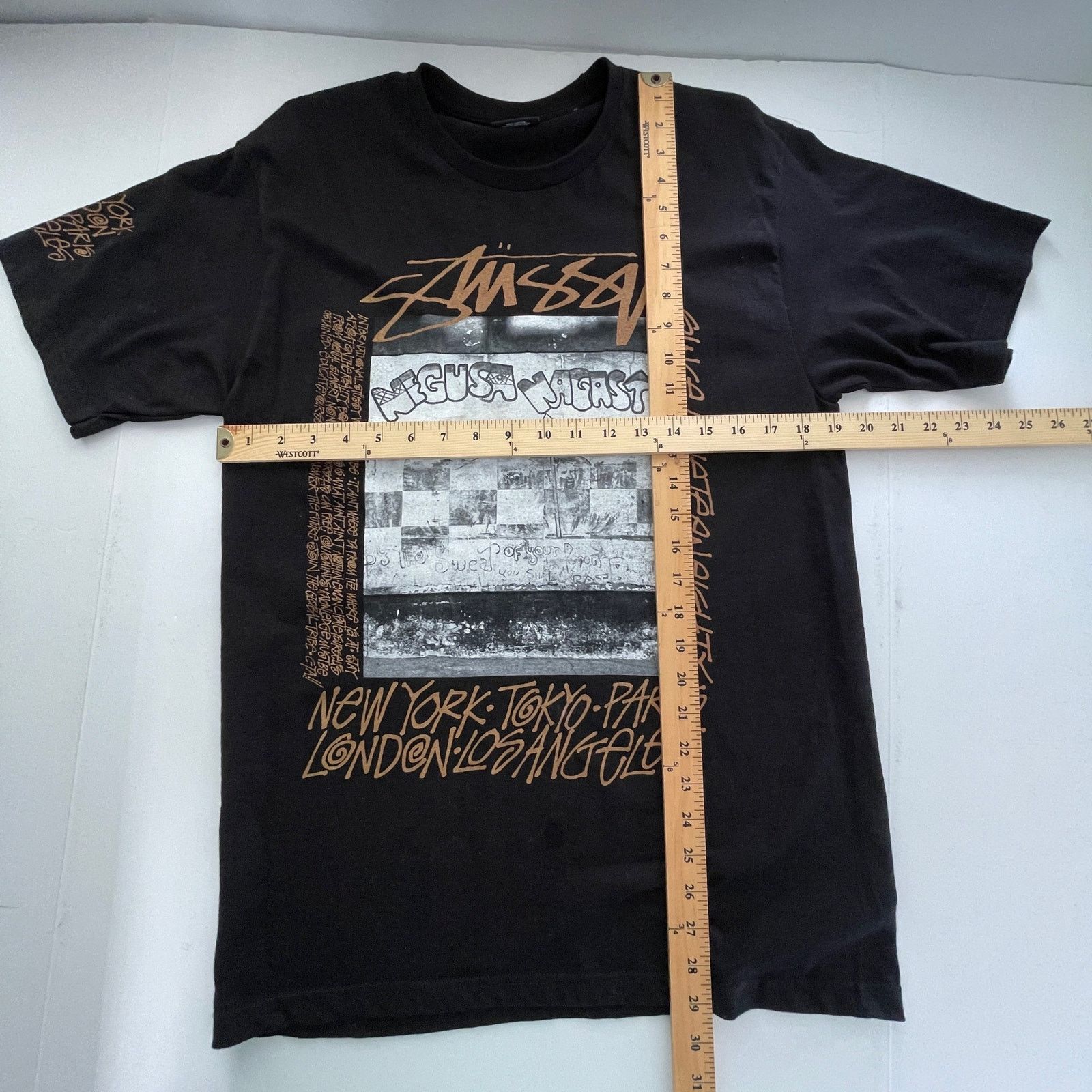 Stussy Stussy King of Kings T-Shirt Short Sleeve Black Size M Size US M / EU 48-50 / 2 - 6 Thumbnail