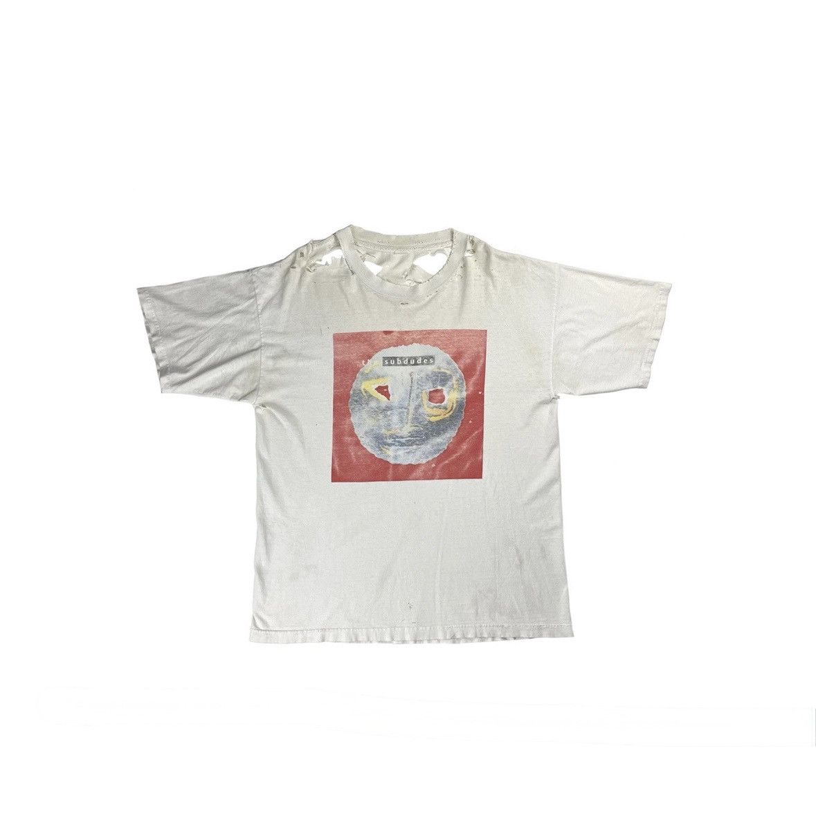 Vintage VINTAGE THRASHED SUBDUDES T-SHIRT Size US XL / EU 56 / 4 - 1 Thumbnail