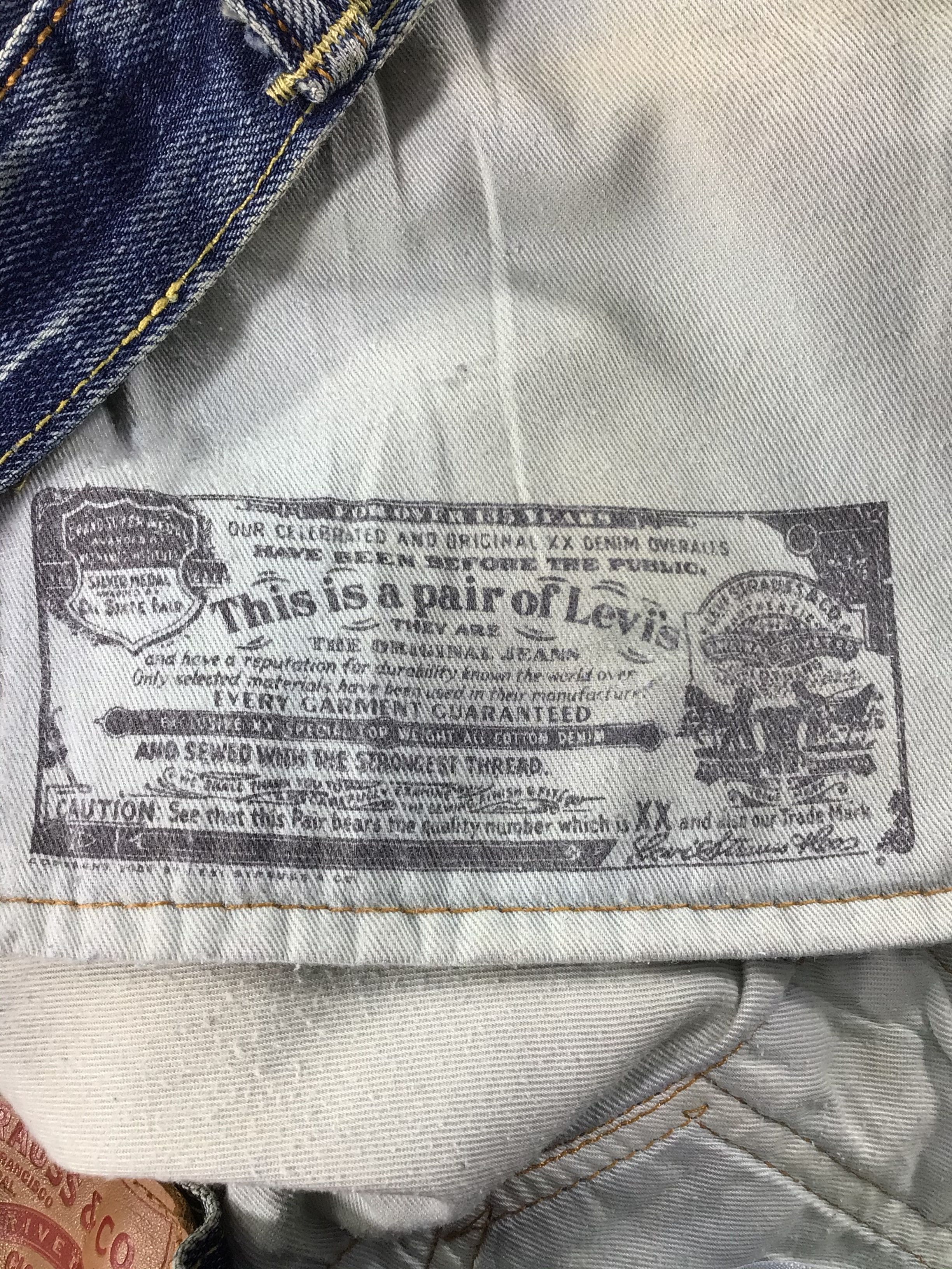 Levi's Levis 501 Jeans-JM081 Size US 32 / EU 48 - 15 Thumbnail