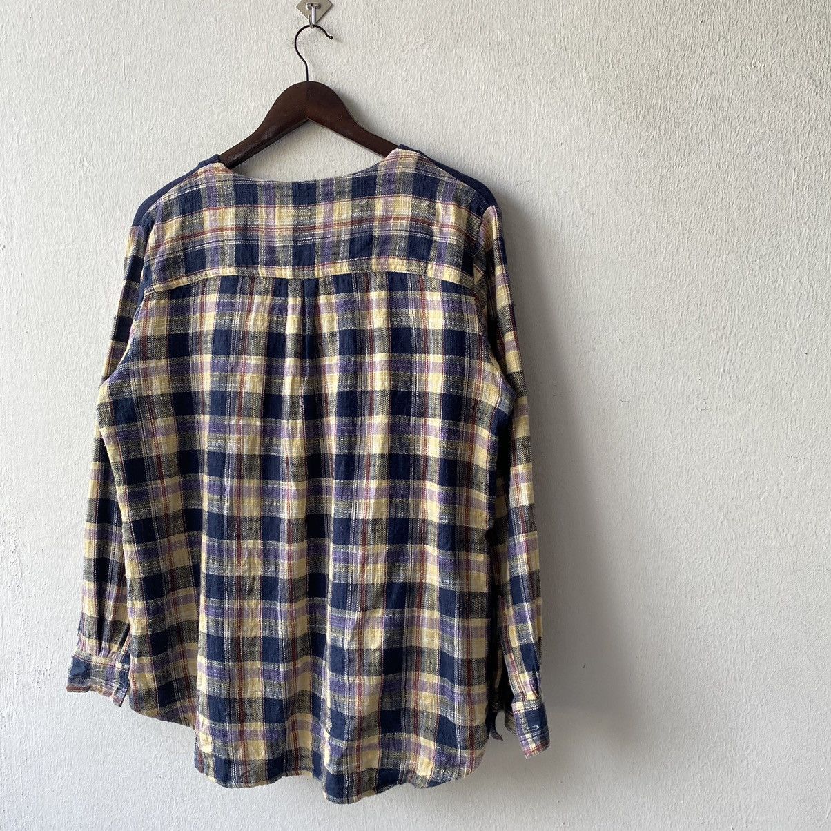Ne-Net Ne-net by Issey Miyake Sweatshirt Reconstruct Flannel Size US M / EU 48-50 / 2 - 7 Thumbnail