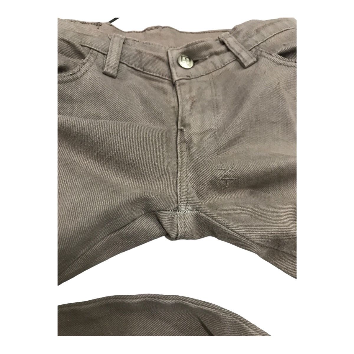 Ksubi Ksubi Women Super Skinny Zipper Distressed Pants Size 28" / US 6 / IT 42 - 22 Thumbnail