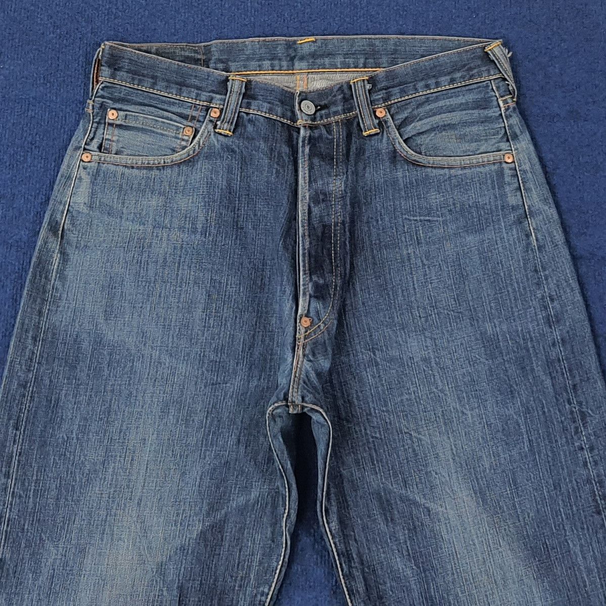 Evisu Vintage Evisu Japan Embroidery Custom Daicock Jeans C258N4 Size US 33 - 6 Thumbnail