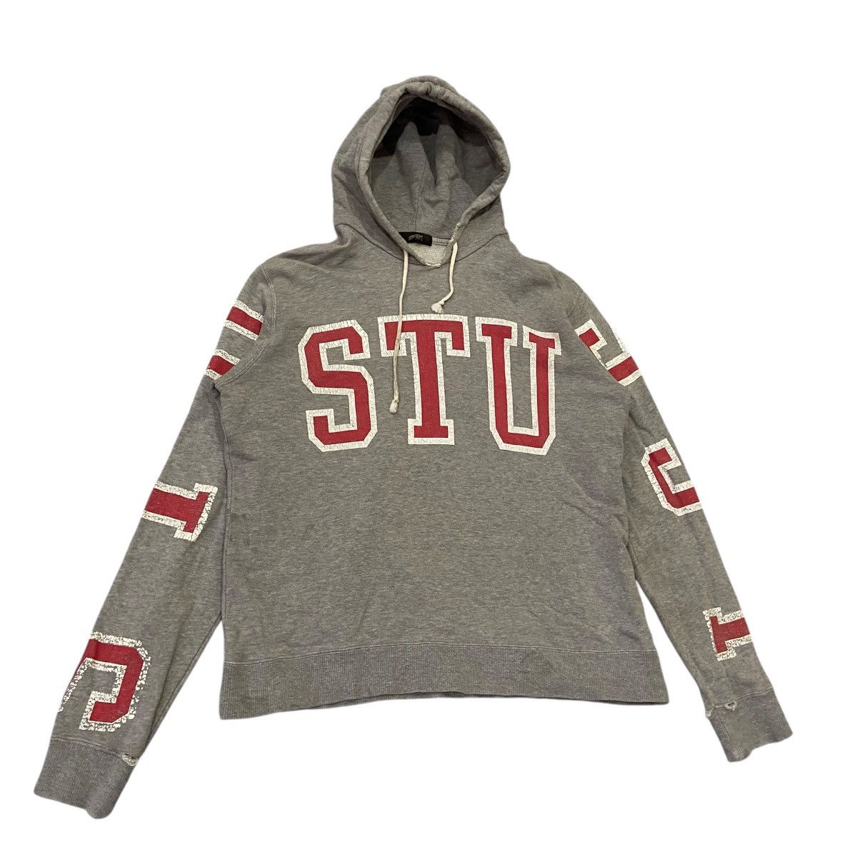 Stussy Vintage Stüssy Women Collegiate Arch Logo Hoodie Size M / US 6-8 / IT 42-44 - 3 Thumbnail