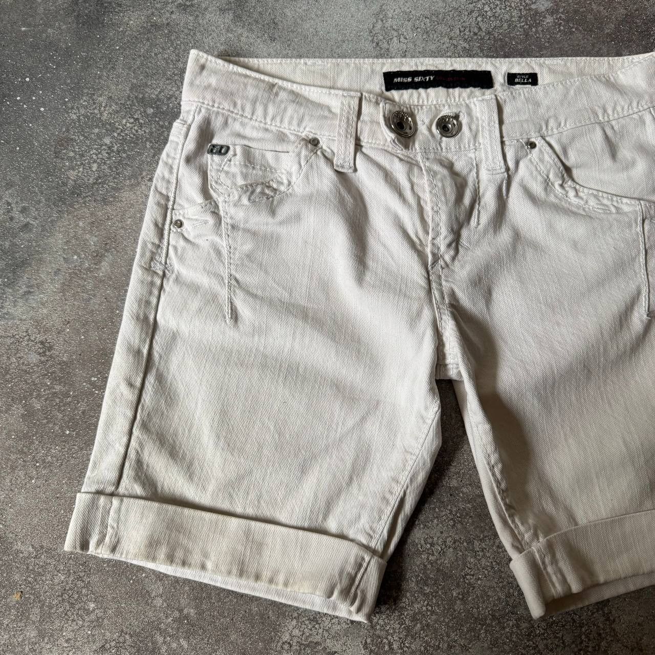 Japanese Brand × Miss Sixty × Vintage Miss Sixty Y2K Super Sexy Mini Shorts Size 26" / US 2 / IT 38 - 3 Thumbnail