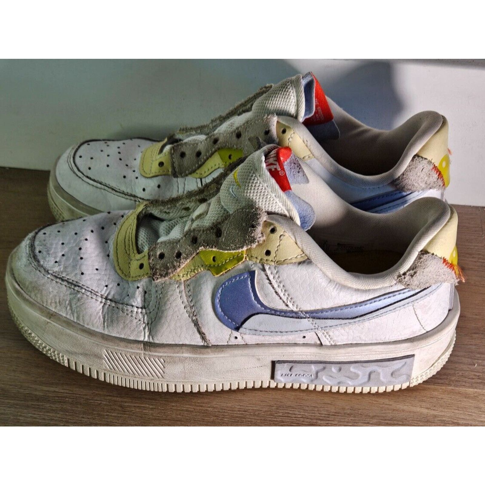Nike Size 8 - Nike Air Force 1 Fontanka Set To Rise Women's Size US 8 / IT 38 - 3 Thumbnail