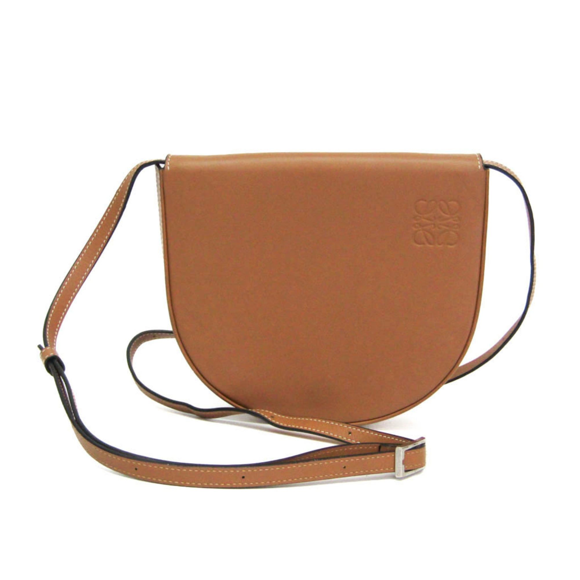 Loewe Loewe Heel Pouch Women's Leather Shoulder Bag Light Brown Size ONE SIZE - 1 Thumbnail