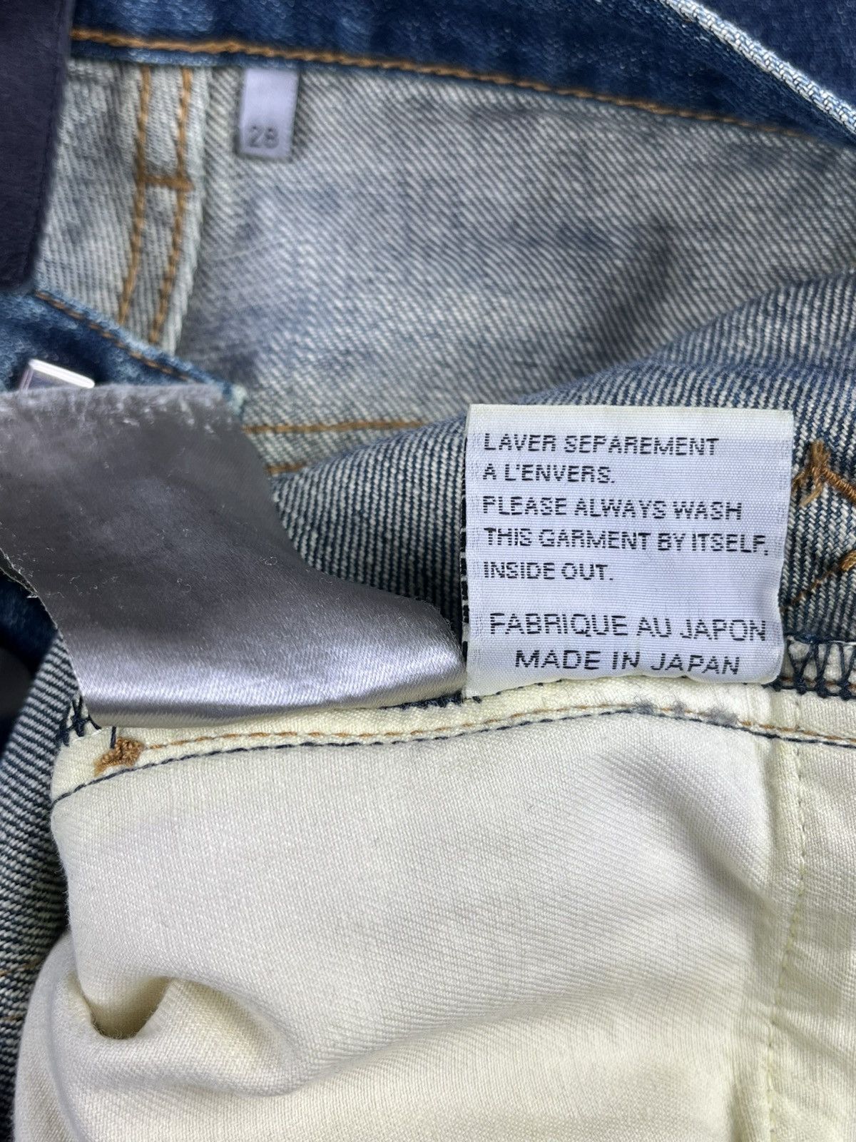 Dior Dior Homme Faded Indigo Blue Denim Jeans | Grailed
