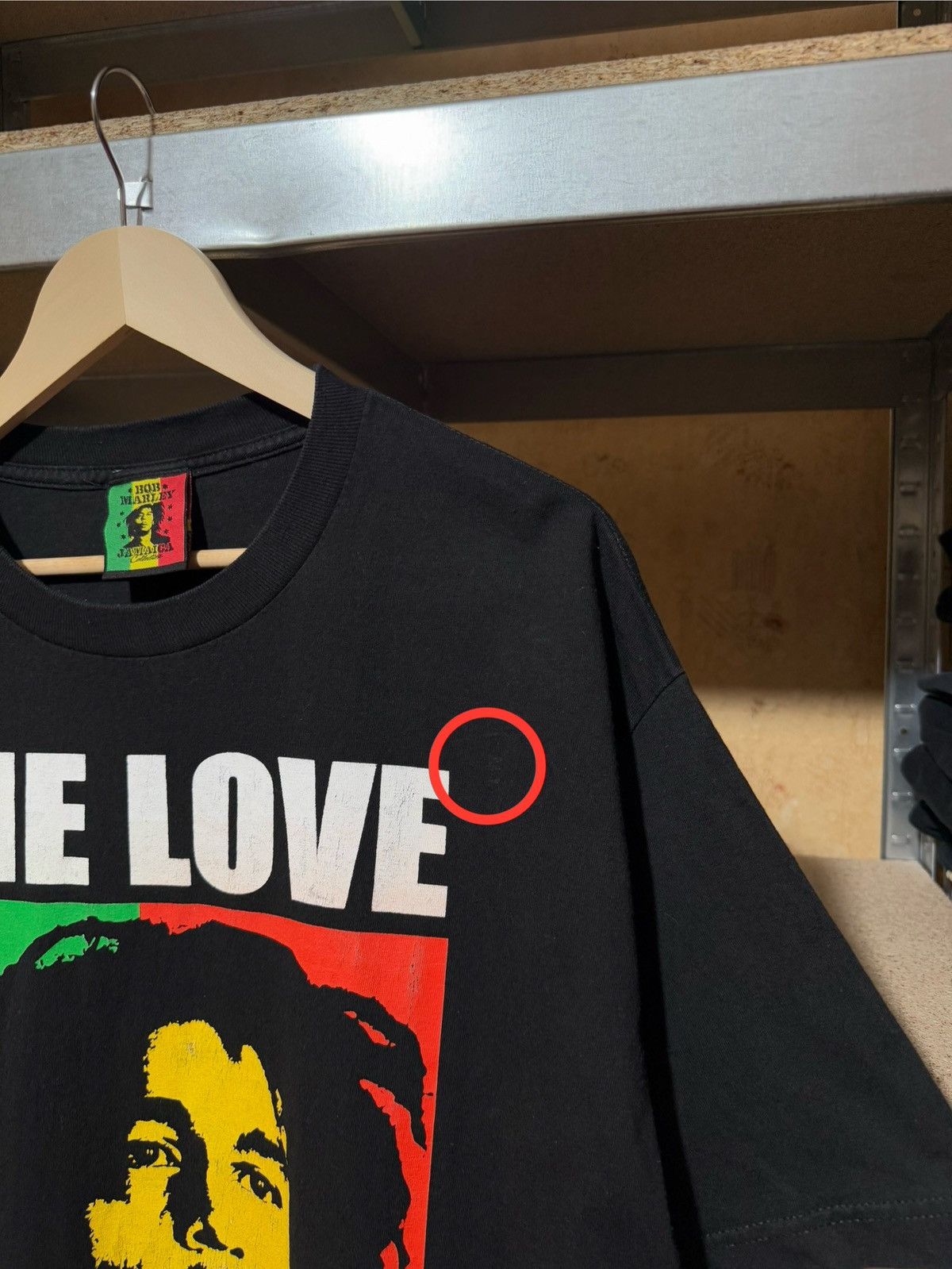 Band Tees × Bob Marley × Vintage Vintage 1990’s Bob Marley One Love Rock Band Retro T-Shirt Size US XL / EU 56 / 4 - 6 Thumbnail