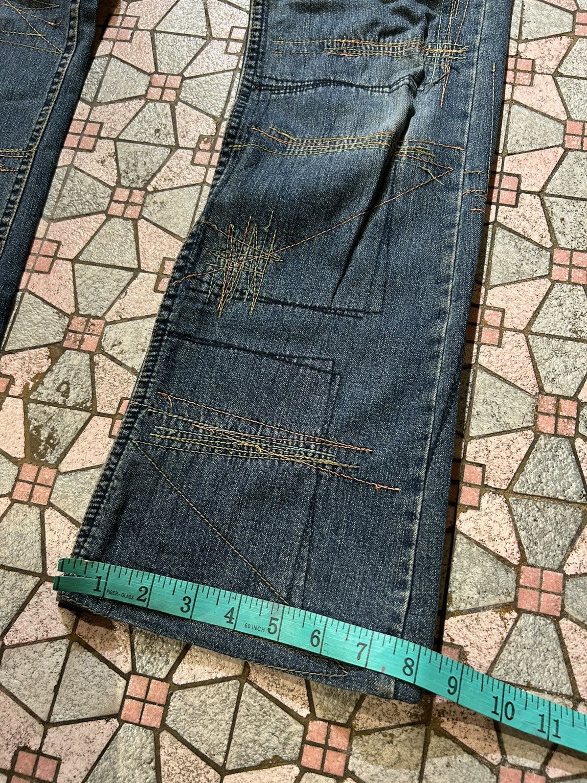Hysteric Glamour Hysteric Glamour Patchwork Kinky Jeans Size US 27 - 19 Thumbnail