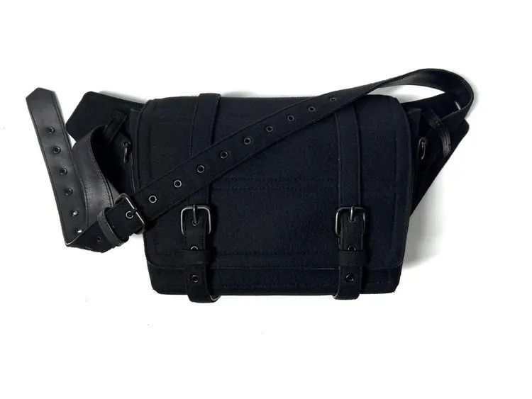 Dries Van Noten Dries Van Noten 19AW Runway Wool & Leather Joint Utility B Size ONE SIZE - 1 Thumbnail