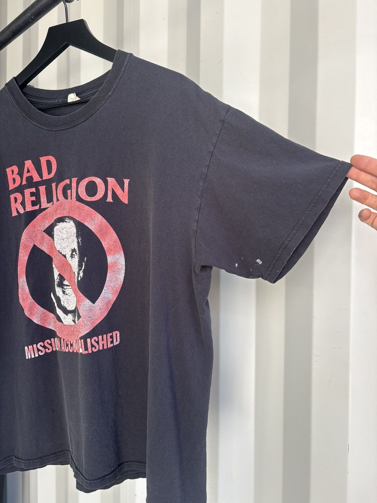 Band Tees Vintage Bad Religion Bush Faded Distressed Shirt GRUNGE Band Size US XL / EU 56 / 4 - 2 Thumbnail