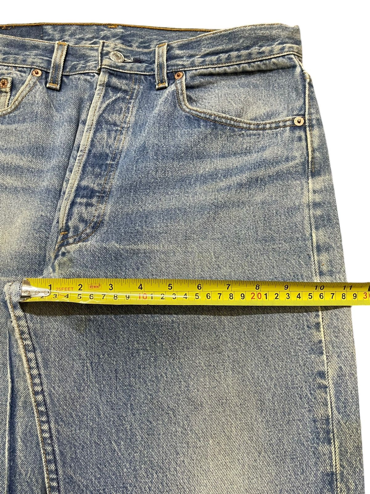 Levi's Vintage 90s Usa Levis 501 Blue Wash Style Jeans Size US 32 / EU 48 - 15 Thumbnail