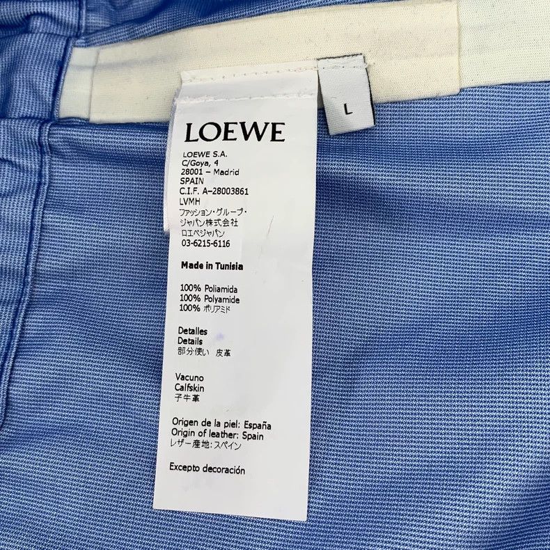 Loewe Loewe Blue hooded zipper waistcoat windbreaker coat Size L / US 10 / IT 46 - 7 Thumbnail