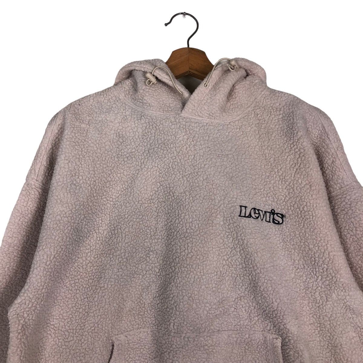 Japanese Brand 🔥HOODIE ANORAK PULL OVER LEVI’S BIG LOGO SPELL OUT Size US M / EU 48-50 / 2 - 2 Thumbnail