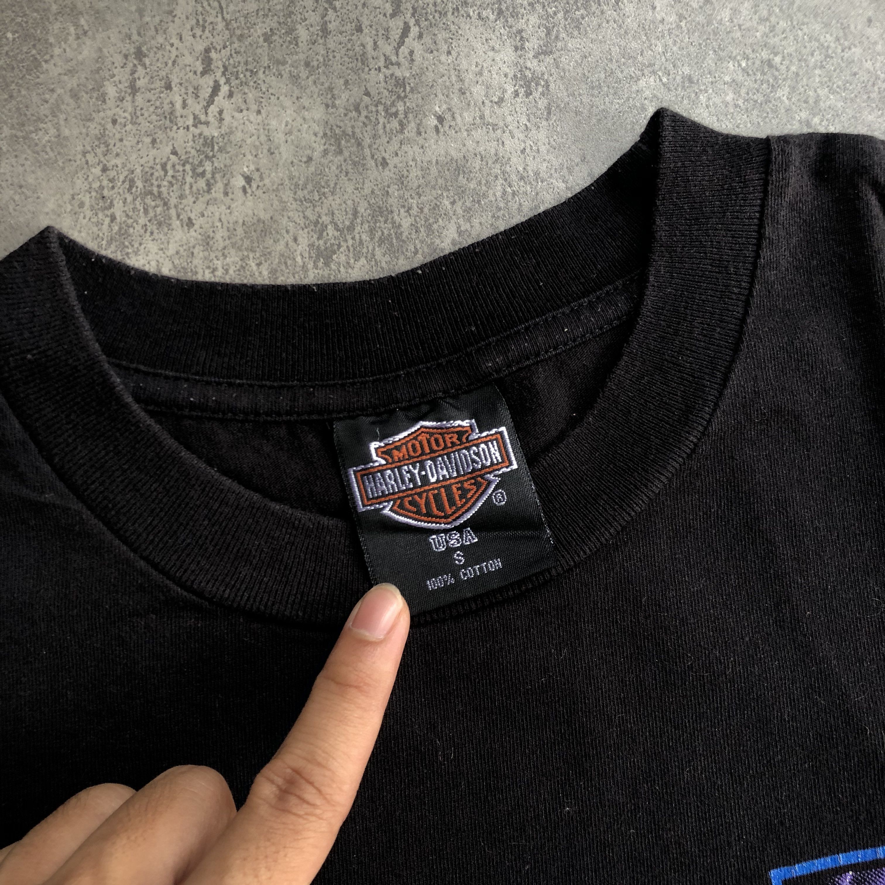 Harley Davidson Harley Davidson Lightning Vintage Tee 1995 Size US S / EU 44-46 / 1 - 5 Thumbnail