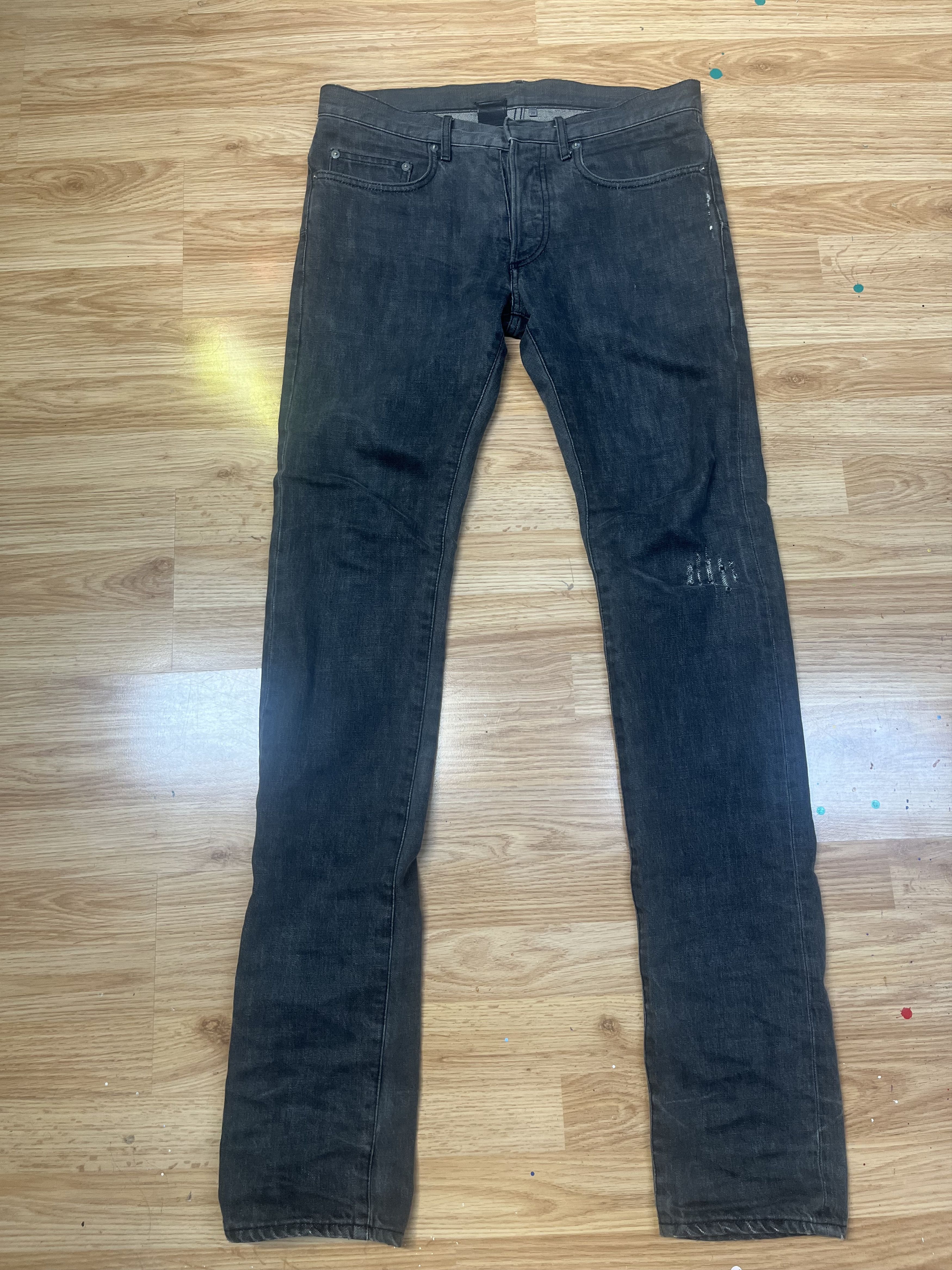 Dior Dior homme AW04 hedi slimane clawmarks Size US 29 - 1 Thumbnail