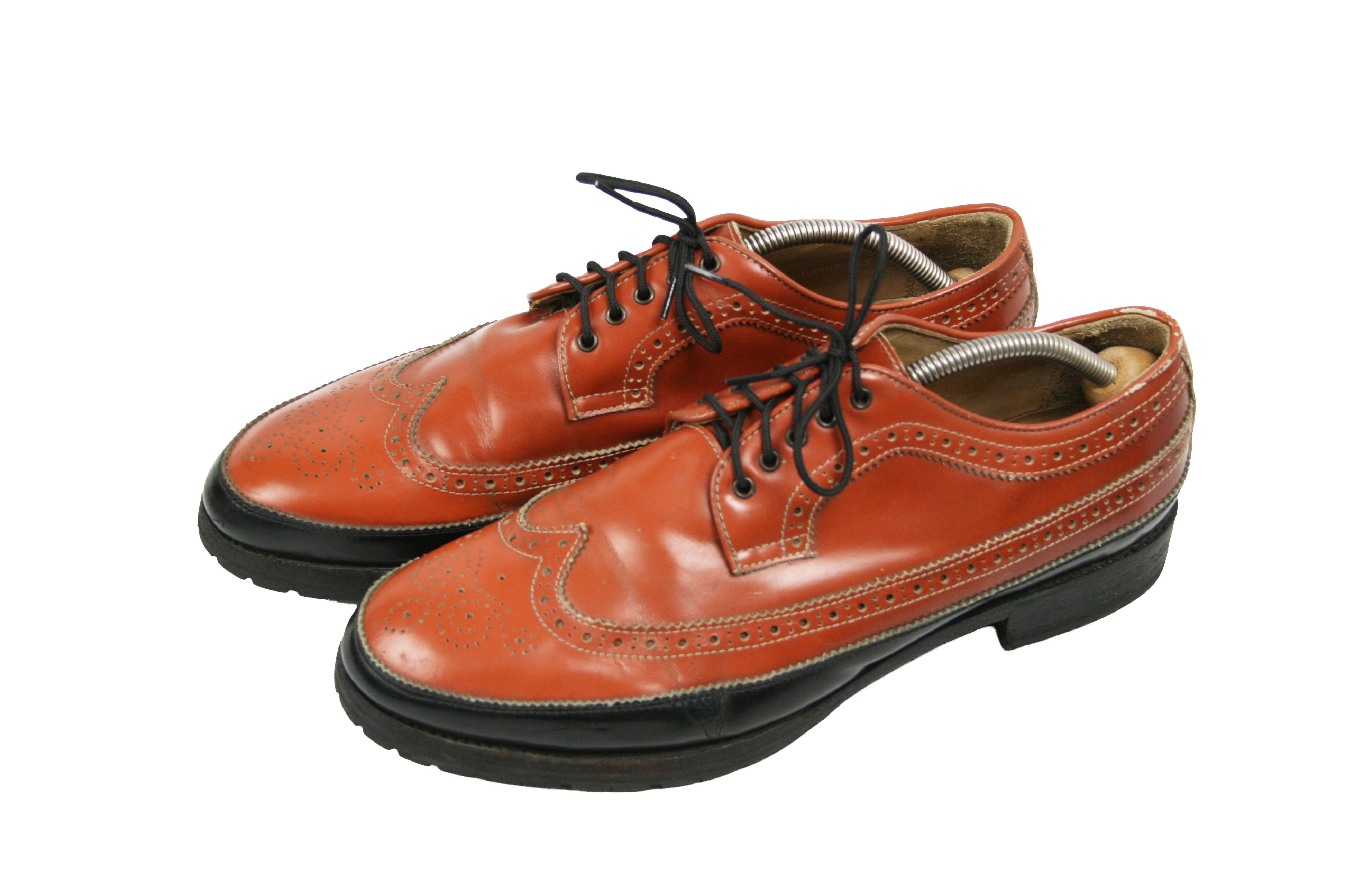 Dsquared2 00S Brogue Wingtip Leather Boots Vintage Size US 10 / EU 43 - 3 Thumbnail