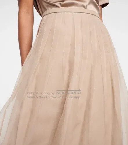 Brunello Cucinelli Brunello Cucinelli Tulle Skirt Size 25" / US 0 / IT 36 - 2 Thumbnail