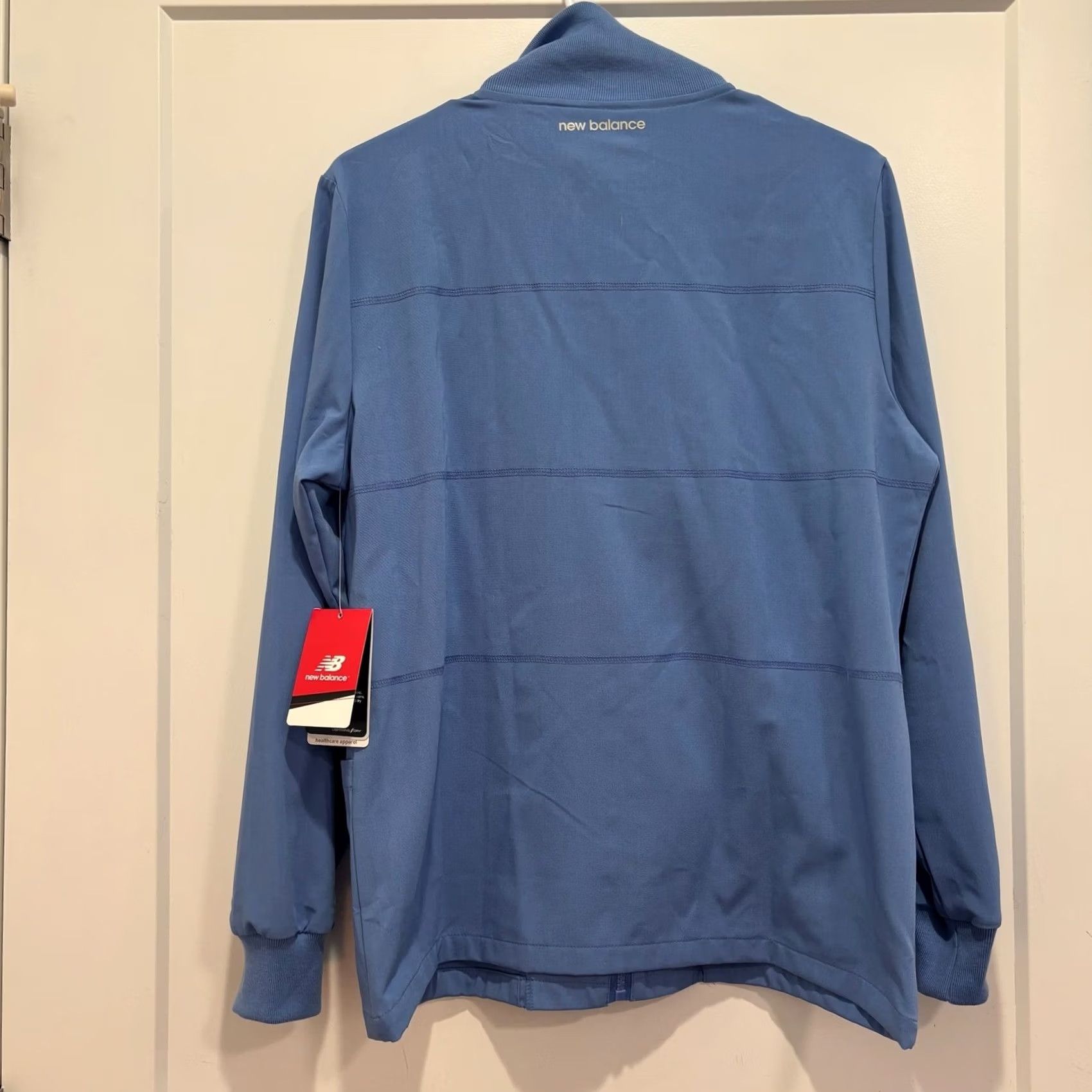 New Balance New Balance Mens Blue Healthcare Scrub Jacket Full Zip Style 300 Small NWT Size US S / EU 44-46 / 1 - 3 Thumbnail