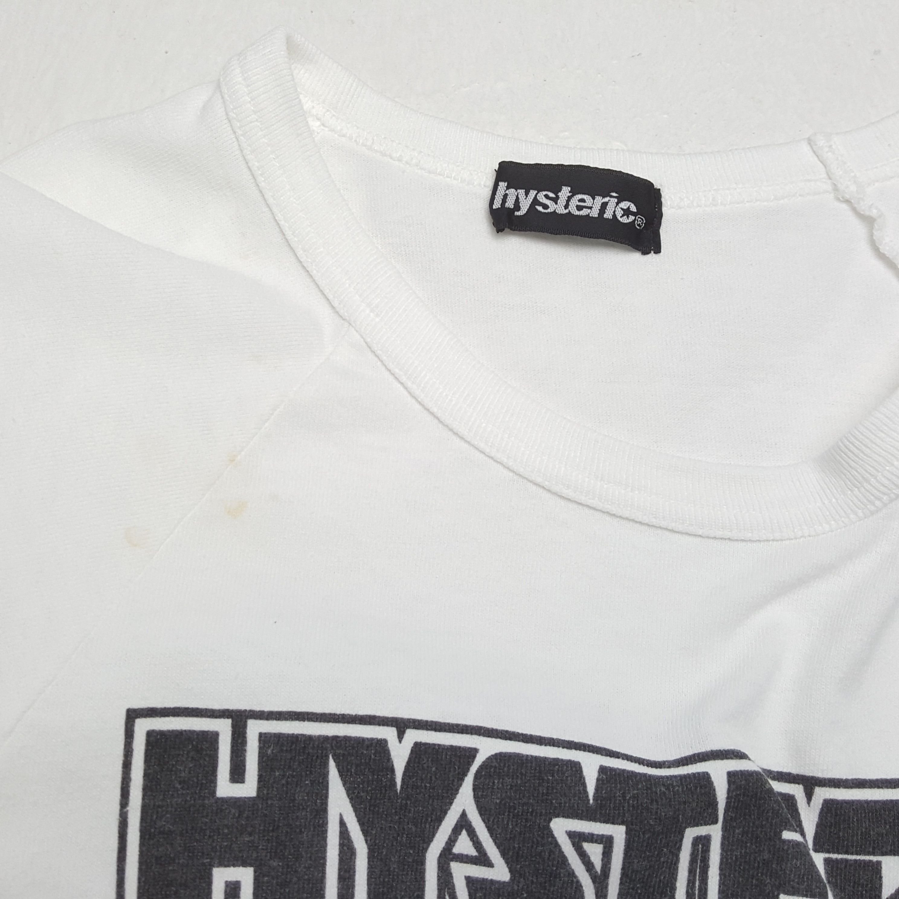 Hysteric Glamour HYSTERIC GLAMOUR Japanese Brand Streetwear Tshirt Size XS / US 0-2 / IT 36-38 - 8 Thumbnail