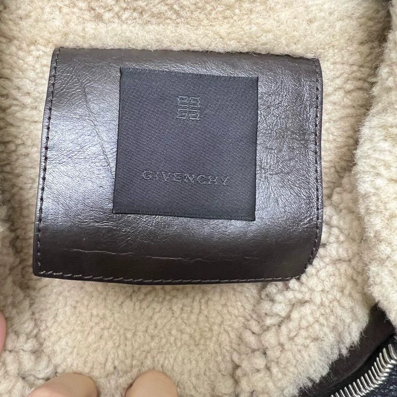 Givenchy Givenchy Size 50Leather and Fur Combination Jacket 2505-Nex Size US XL / EU 56 / 4 - 3 Thumbnail