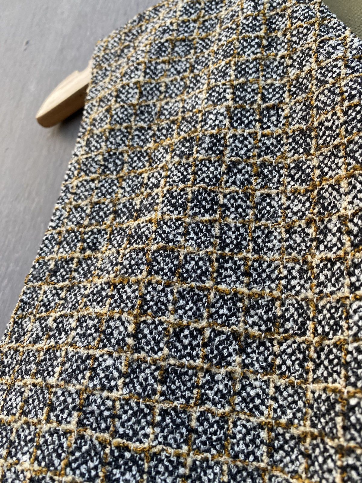 Kenzo Kenzo Homme Vintage classic tweed vest size L Size US L / EU 52-54 / 3 - 4 Thumbnail