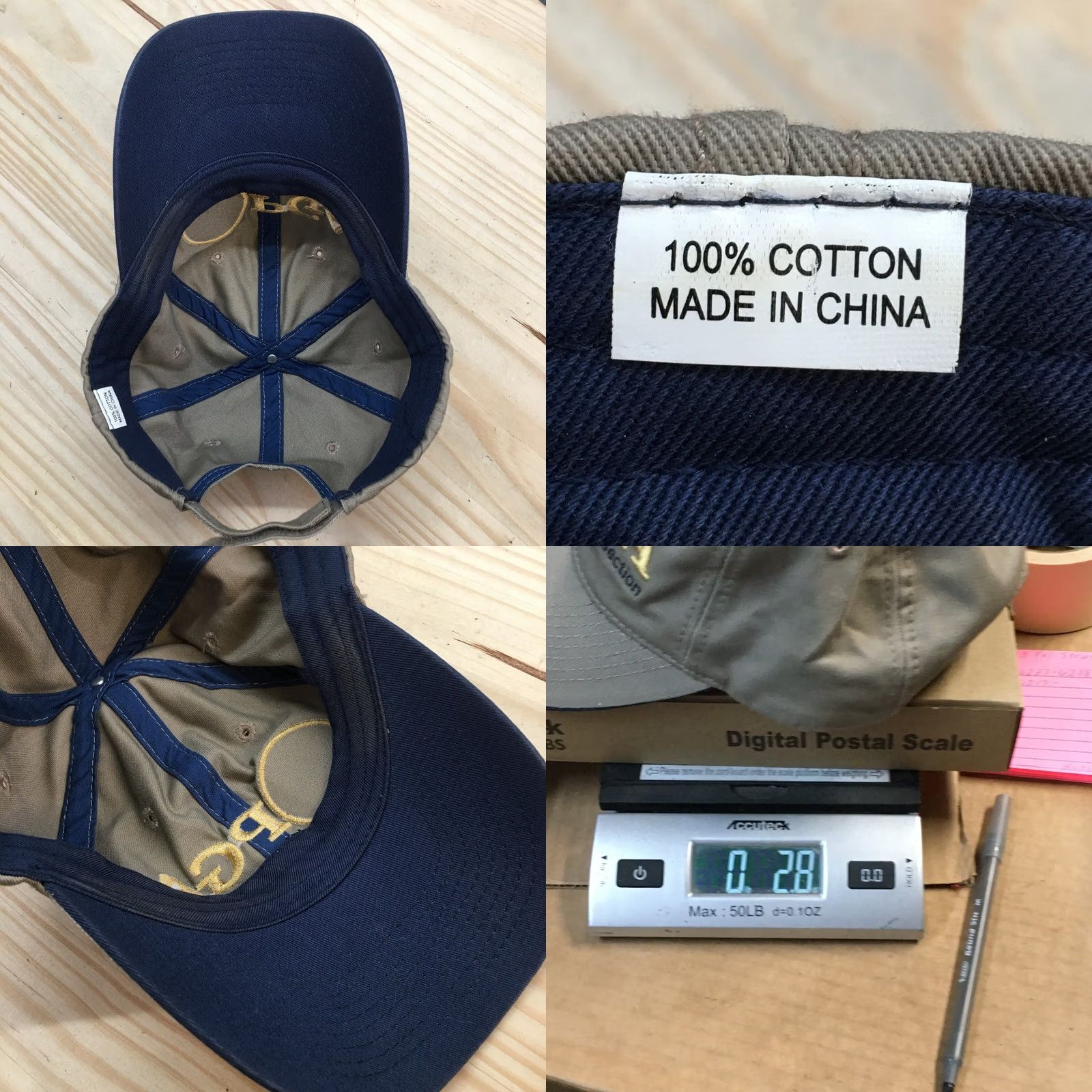 Vintage PGA Minnesota Section Baseball Cap Hat Mens OS Beige Adjustable Embroidered Size ONE SIZE - 8 Thumbnail