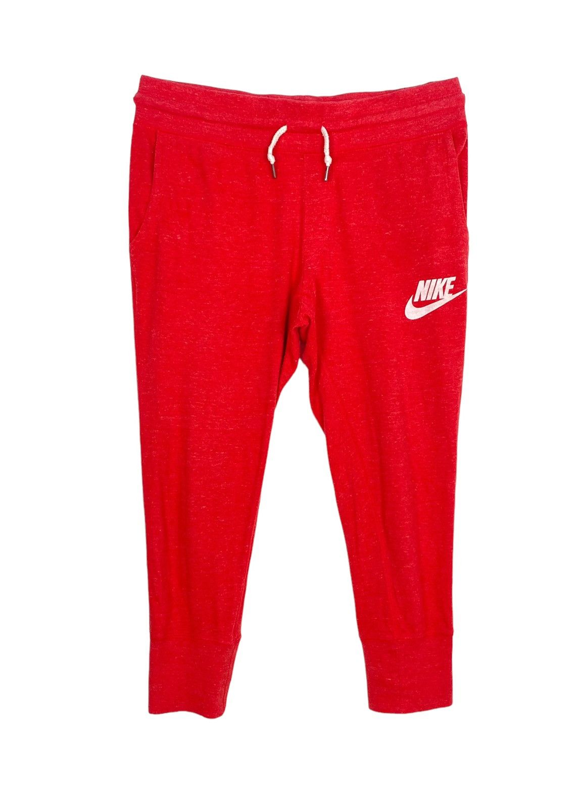 Nike Rare‼️ Nike Swoosh Sweatpants 3 Quarter Big Logo Size 31" - 1 Thumbnail