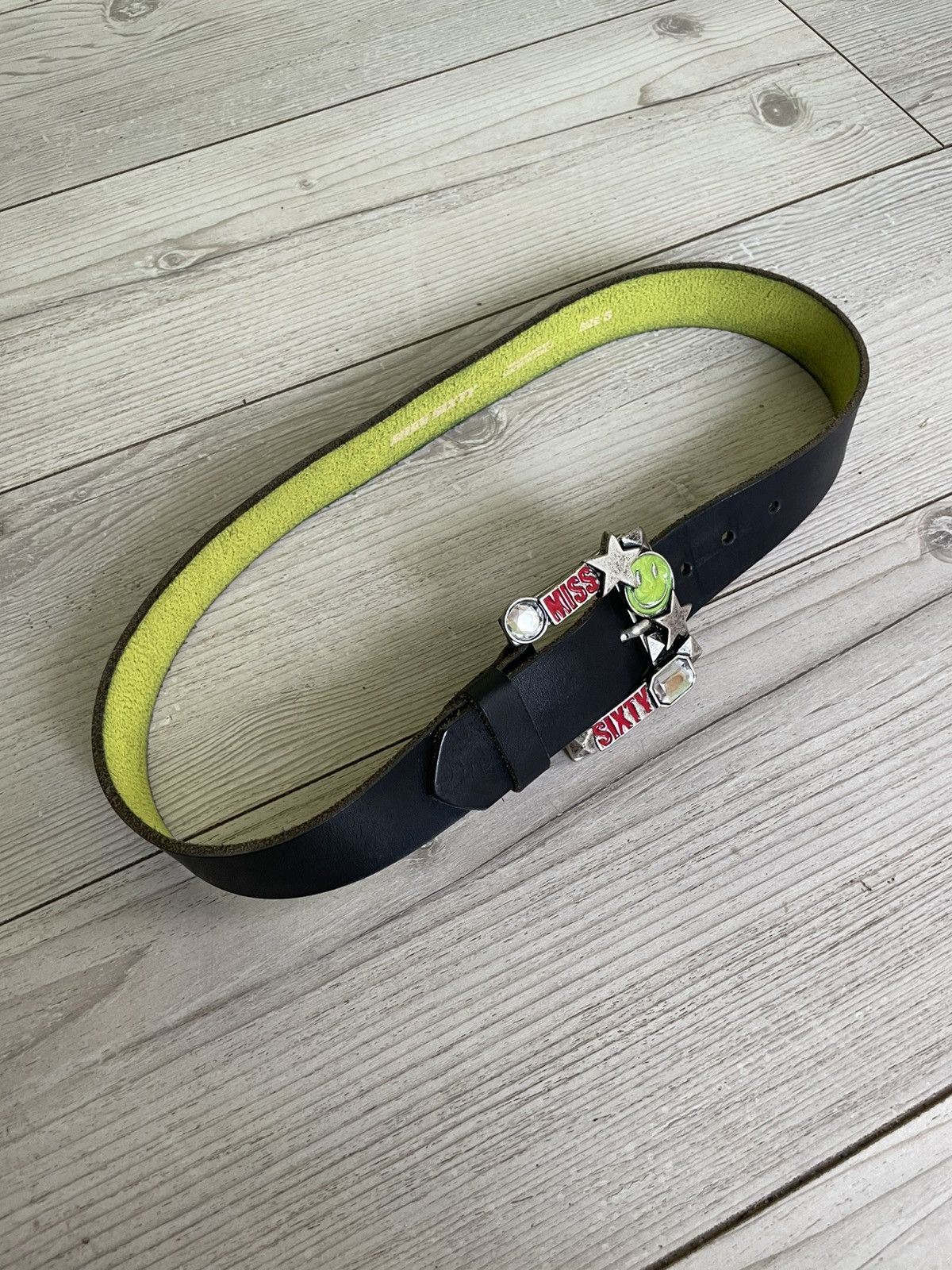 Japanese Brand × Miss Sixty Miss Sixty Vintage Y2K Super Sexy Leather Belt Size ONE SIZE - 4 Thumbnail