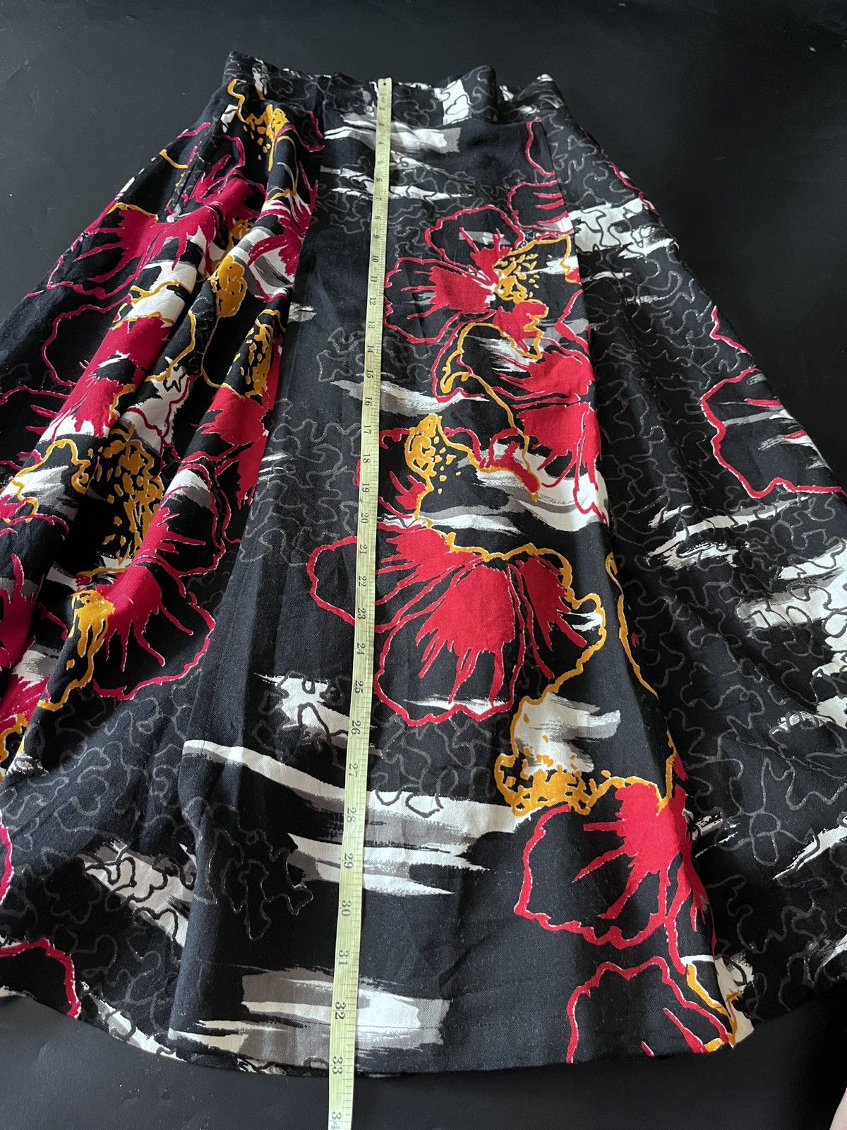 Japanese Brand JAPANESE TAKEZO CRAZY SKIRT YOHJI YAMAMOTO Size 27" / US 4 / IT 40 - 16 Thumbnail