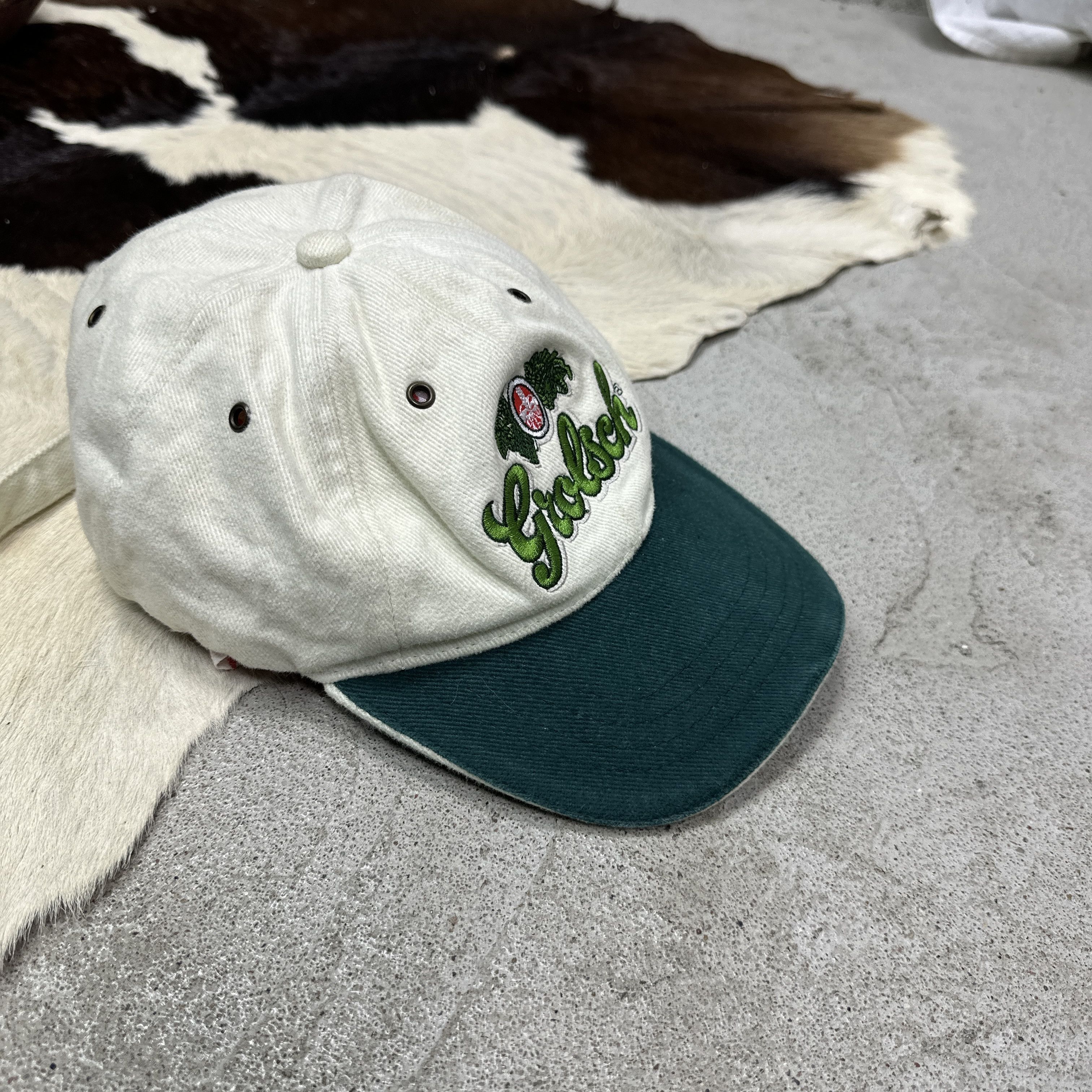 Vintage Vintage Sporty Streetwear Beer Grolsch Hat Y2K Size ONE SIZE - 3 Thumbnail