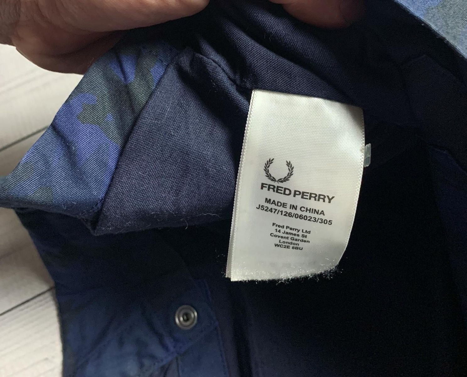 Fred Perry × Vintage Fred Perry camp jacket Size S Size US S / EU 44-46 / 1 - 8 Thumbnail