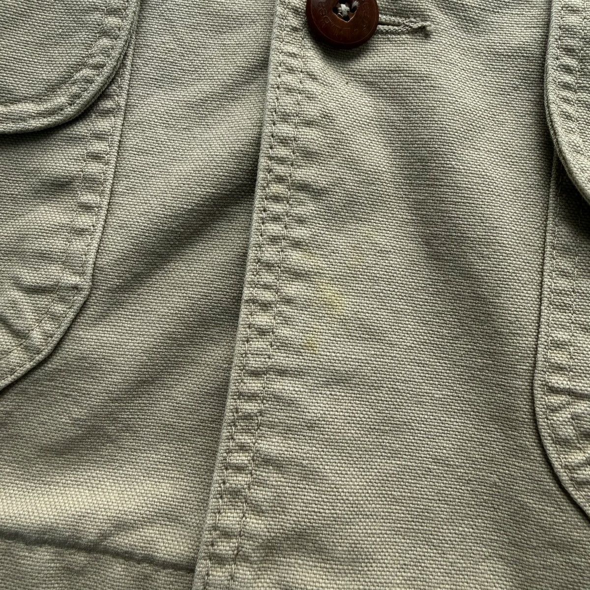 L.L. Bean VINTAGE 90s LL BEAN BARN CHORE COAT BIEGE LARGE CANVAS USA Size US L / EU 52-54 / 3 - 12 Thumbnail