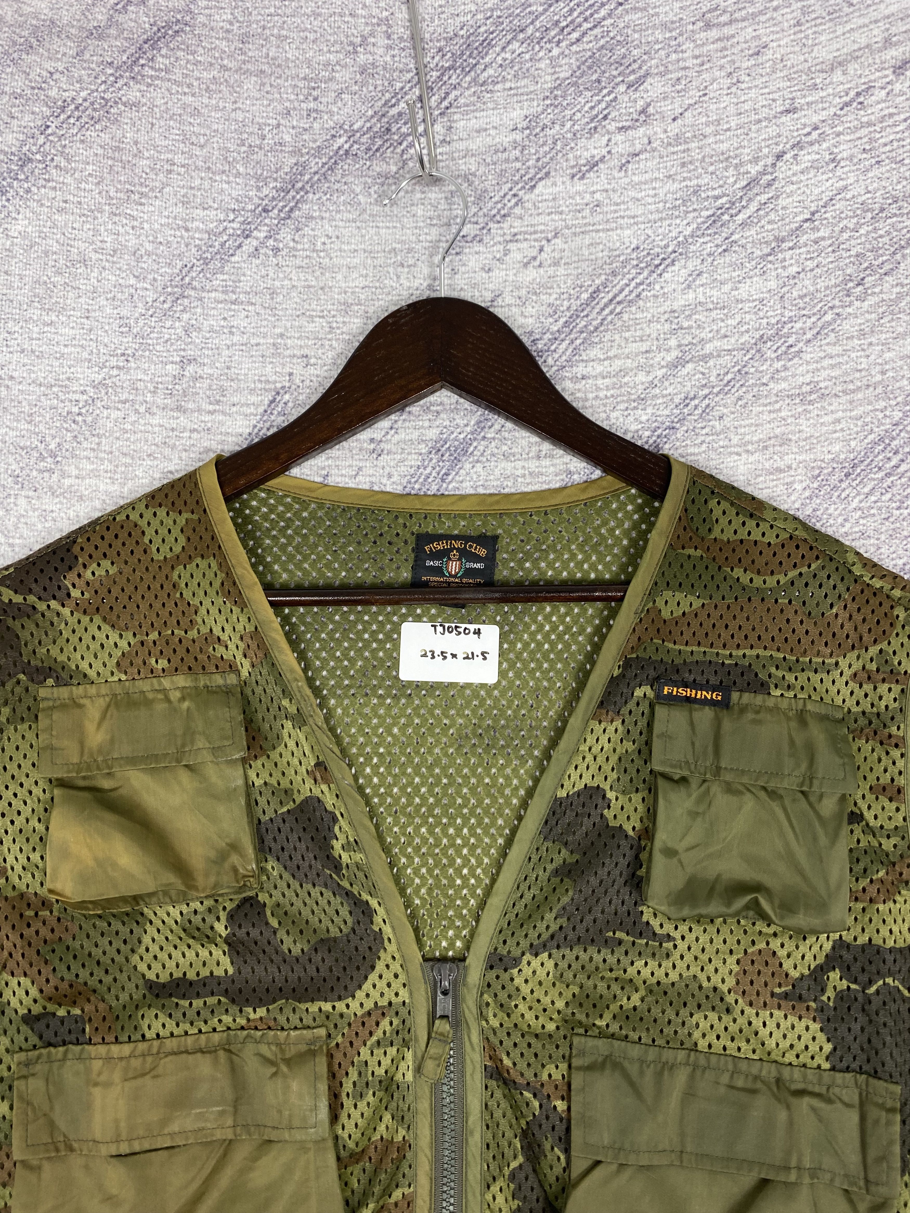Japanese Brand Vintage Japanese Brand Multi Pocket Camo Utility Vest Size US L / EU 52-54 / 3 - 2 Thumbnail