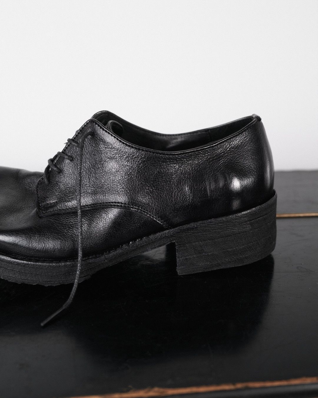 Other NKTRMNV BOVINE LEATHER DERBY SHOES D-2S-BLS Size US 11 / EU 44 - 3 Thumbnail