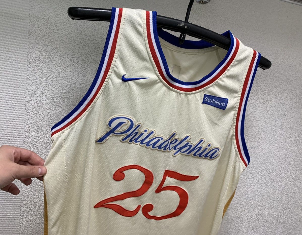 NBA Philadelphia Sixers 76 Simmons 25 NBA jersey 54 size L-Xl Size US XL / EU 56 / 4 - 6 Thumbnail