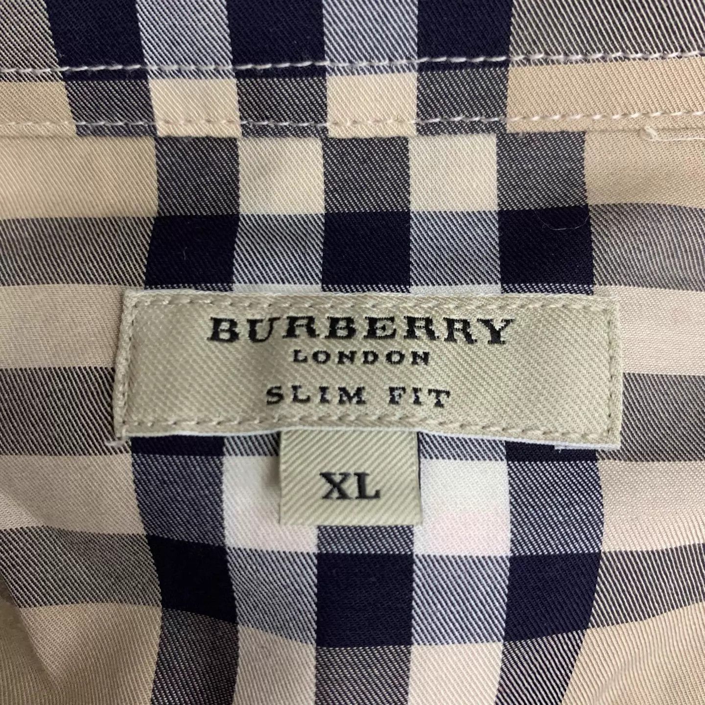 Burberry Burberry Brown Short Sleeve Shirt XL 95 New Collar Stain Size US XL / EU 56 / 4 - 6 Thumbnail