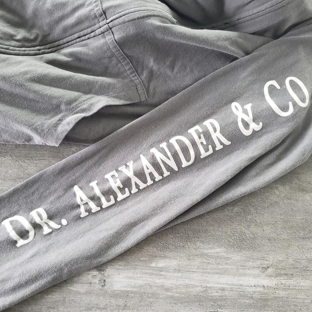 Next Level Apparel Grey Dr Alexander & Co Zip Up Size M / US 6-8 / IT 42-44 - 3 Thumbnail