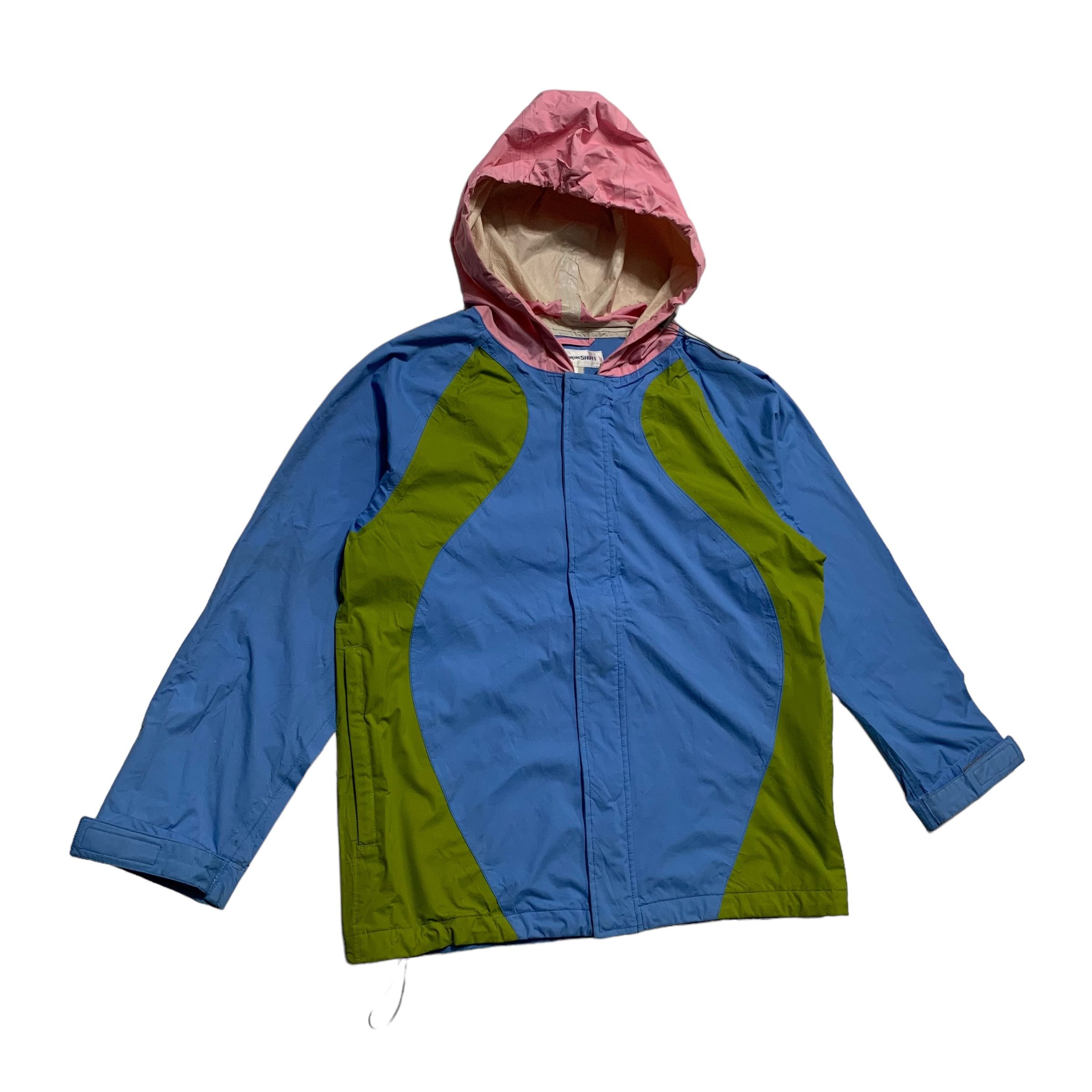 Comme des Garcons Comme Des Garcons Shirt Color Block Nylon Jacket Size S / US 4 / IT 40 - 2 Thumbnail