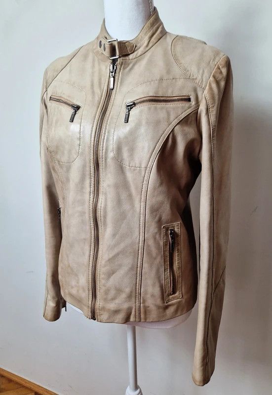 Japanese Brand Vintage Avant garde japanese style archive leather jacket Size L / US 10 / IT 46 - 5 Thumbnail