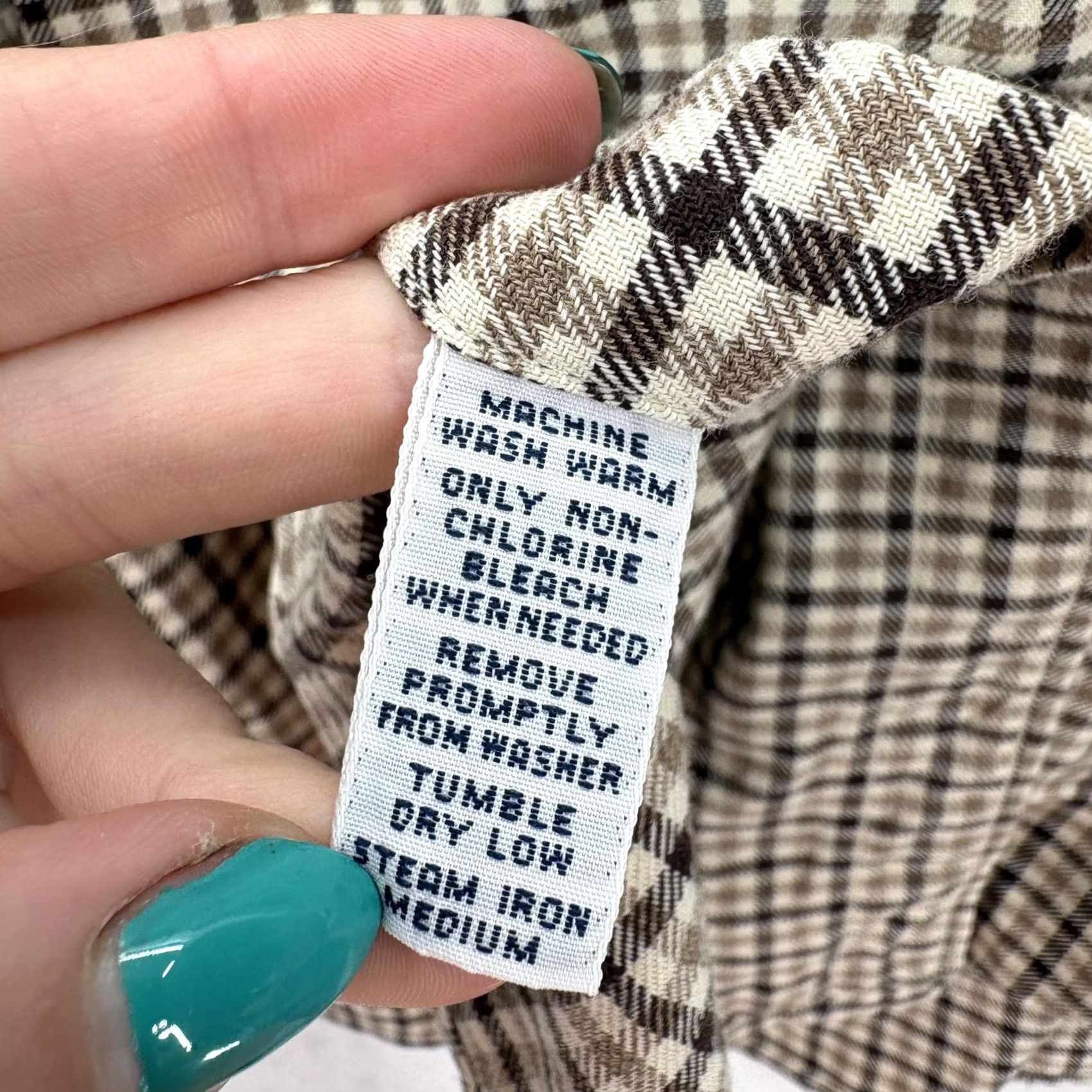 Ralph Lauren Ralph Lauren Shirt Mens Large Brown Check Long Sleeve Blake Cotton Button-Down Size US L / EU 52-54 / 3 - 5 Thumbnail